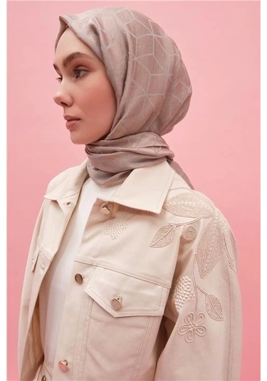 Armine Nakışlı Natural Denim Ceket 25y5902 Naturel Krem