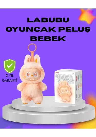 Koleksiyonluk Labubu Figür - Kaliteli Peluş Malzeme Yeni Seri