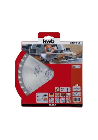 Tepsi Testere 230 X 30mm 34 Diş E85 588533