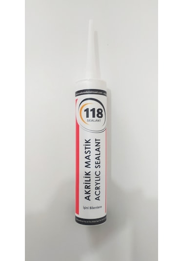 Beyaz Silikonize Mastik / Çekomastik 480 G Diğer Diğer