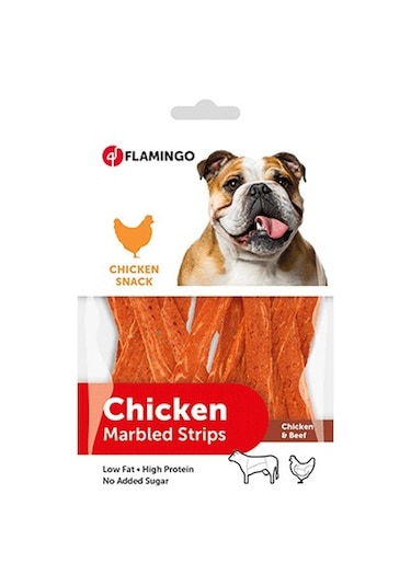 Flamingo Chicken Tavuk ve Biftekli Çubuk Köpek Ödülü 85 G