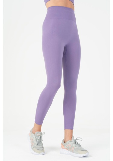 Maraton Active Slimfit Kadın Koşu Lavanta Tayt 812096 Lavanta