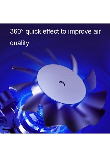 Usb Takılabilir Ev Yatak Odası Koku Giderici Masaüstü Araba Negatif İyon Hava Temizleme Cihazı Kare