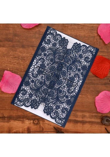 Mufunye 20 Adet İnci Kağıt Düğün Davetiye Kartları Tebrik Kartı Kitleri Etkinlik Parti Malzemeleri Boş İç Sayfa İle