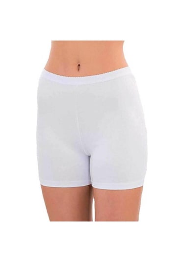 İmer Çamaşır İmer 4336 Kadın Modal Mini Tayt & Boxer Beyaz