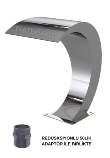 350x350mm Kobra Tip Havuz Şelalesi Et Kalınlığı 1,5mm