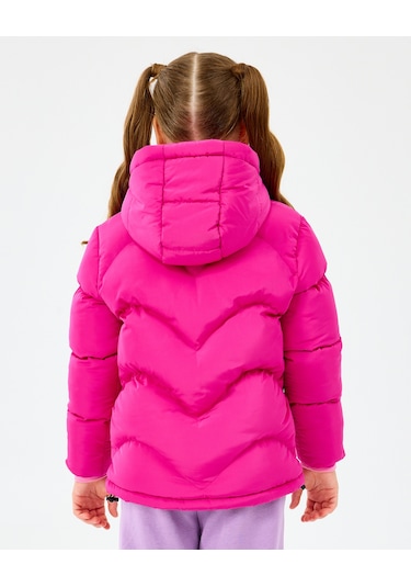 Skechers G Puffer Jacket Büyük Kız Çocuk Mor Mont Sk2520039-3935 Mor