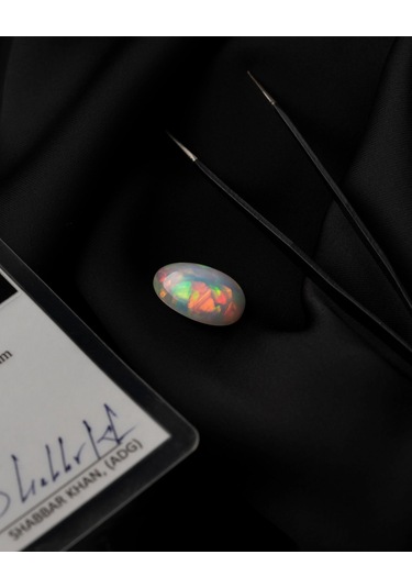 Etiyopya Opali 10.67 Ct Gümüş