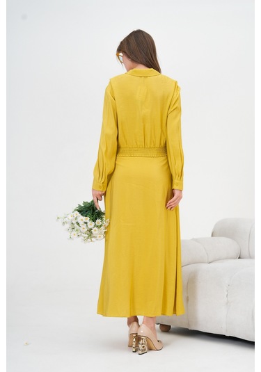 Ftz Women Kadın Modal Etekli Takım Hardal 30714 Hardal