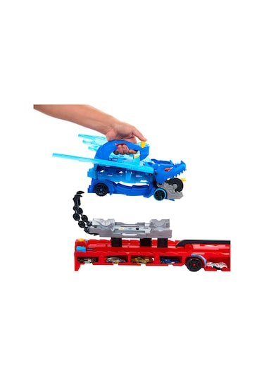 Hot Wheels Ultimate Dual Dragon Transporter Jbm72