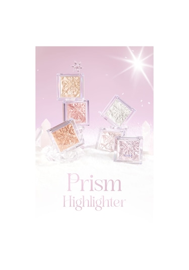 Mikro İnci Tanecikleriyle Yoğun Işıltı Sağlayan Highlighter Clıo Prism Highlighter 04 Grace Opal 04 Grace Opal