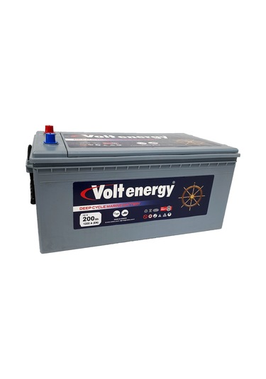 VOLT ENERGY 12 V 200 Amper Deep Cycle Marin Bakımsız Akü