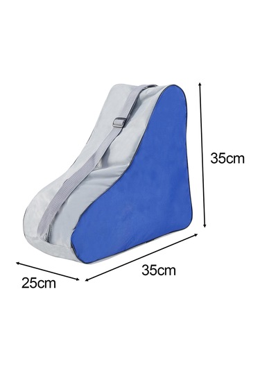 Suntek Paten Çantası Taşıma Ayakkabıları Saklama Mavi Mavi