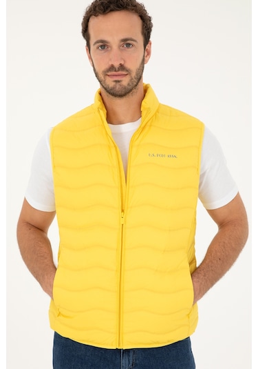 U.s. Polo Assn. Erkek Sarı Yelek Dokuma 50280831-vr044 Sarı