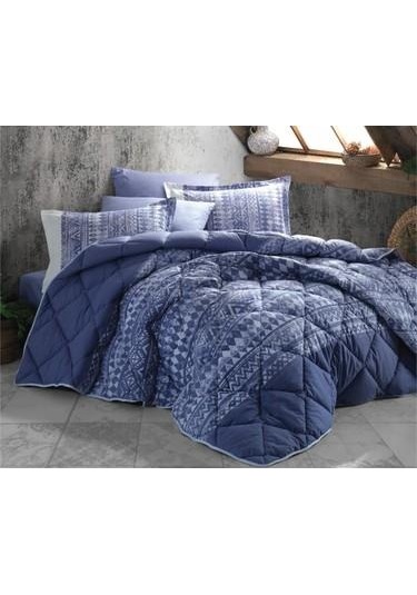 Clasy Tek Kişilik Ranforce Yorgan Coza V2 Mavi