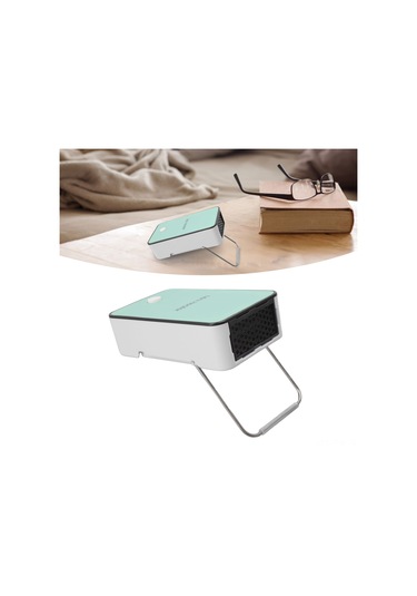 Tenfowee Masaüstü Mini Isıtıcı Ev Ofis Dorma Kullanıma Uygun Hızlı Isınma Ptc Teknoloji Çift Güvenlik Korumalı Mavi 110v Abd Standartı Diğer