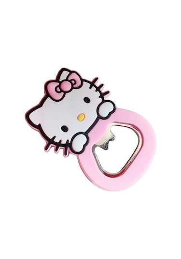 Schulzz Sanrio Hello Kitty Şişe Kapak Açacağı Pembe