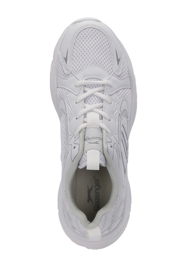 Slazenger INMORTAL I Kadın  Beyaz / Gri Koşu & Yürüyüş Spor Ayakkabısı