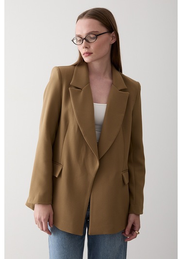 Haki Blazer Ceket - 7560 Haki