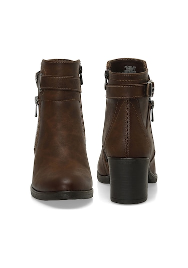 Butigo 24k-1031 4pr Taba Kadın Topuklu Bot 000000000101924972 Taba