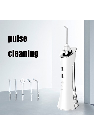 Elektrikli Diş Yumruk Diş Ölçekleyici Su Ipi Ev Taşınabilir Ağız Temizleme Makinesi Pembe