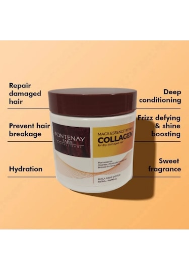 Fontenay Collagen Saç Maskesi & Buğday Proteinli 500 Ml