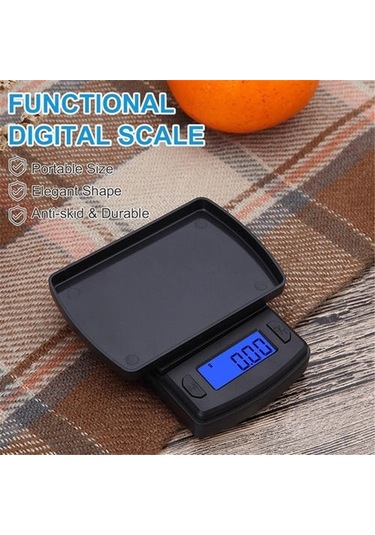 500g Taşınabilir Cep Elektronik Dijital Ekran Ölçeği Hassasiyet 0.01g Mutfak Gıda Baharatlar Için Otlar Çay Yaprak Takı Altın