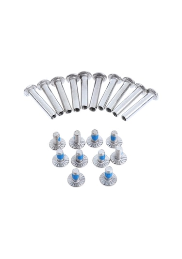 Homyl 1 Takım Inline Paten Tekerlek Vida Tırnak Yedek 31mm Gümüş