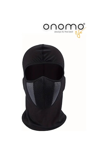 Life Bisiklet Ve Motorsiklet İçin Yüz Koruma Maskesi Buff Siyah