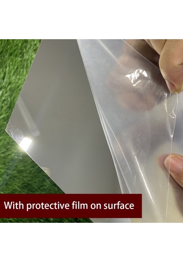 Geeksen Hexagon Akrilik Yumuşak Ayna - Ev Dekoru Duvar Kağıdı, Otostik, Su Geçirmez, Giyim Görüntüleme, 30x30 Cm Diğer