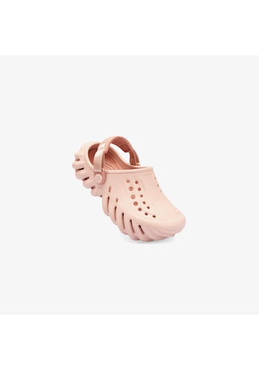 Crocs Echo K Çocuk Pembe Terlik Düz 208190 PEMBE
