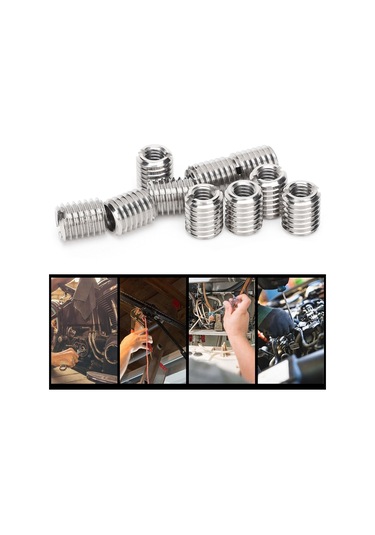 Qingmipy 10 Adet M6x1.0 Dişi/m10x1.5 Erkek Konik Somun, Paslanmaz Çelik İç Gömme Somun, Tork Tamiri Ve Vida Tutucu Aracı