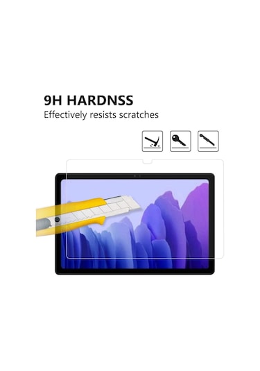 Samsung Galaxy Uyumlu Tab S6 Lite P610 Tablet Ekran Koruyucu Kırılmaz Nano Tam Kaplayan