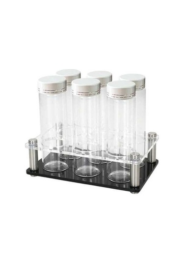 Trendooze Kahve Mahzenleri Şeffaf Standı, Tek Doz Fit, Pratik Temizleme Temizlemek