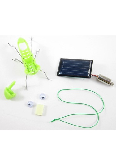 Kendin Yap Mini Solar Robot Çekirge