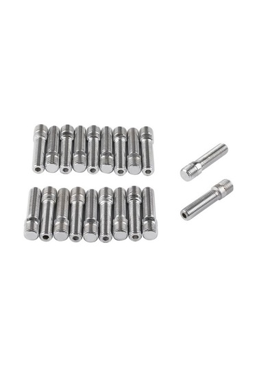 Ganzhoushop Vida Tekerlek Sones Saplama Modifikasyon Adaptörü M14x1.5 M12x1.5 Ln044 Ln033 Ln032 İçin Araba Jant Adaptörü 5.8cm 20 Adet Nb M14 x 1.5