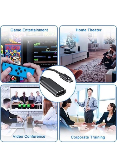 Airsky Type-C To Hdmı 4K Ultra Hd Çevirici Adaptör - Al2948