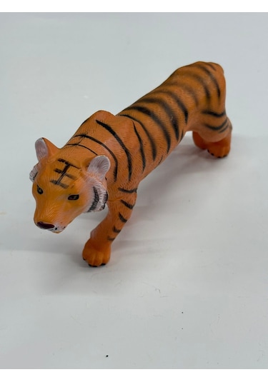 Plastik Oyuncak Büyük Boy Hayvan Kaplan Tiger 17 Cm