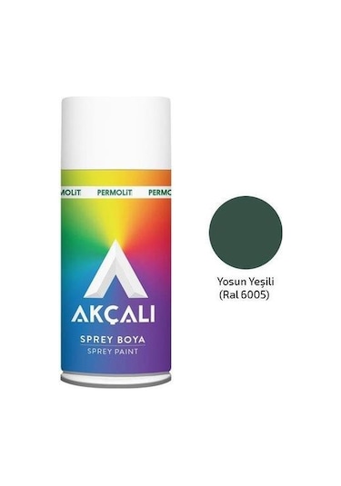 Akçalı Sprey Boya Yosun Yeşili 400 Ml