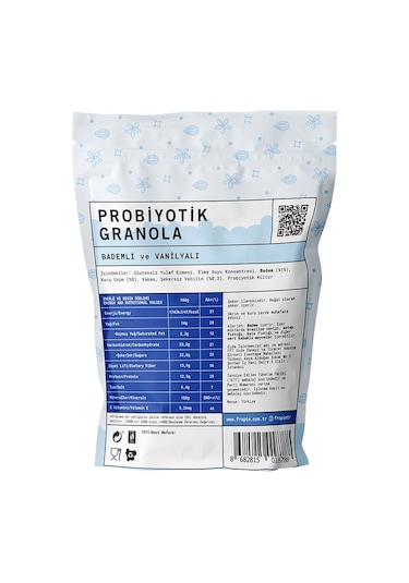 Fropie Probiyotik Granola - Badem & Vanilya 200 G