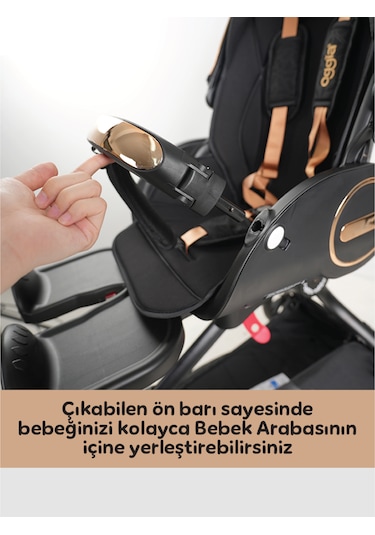 Oggia Bebek Arabası V9 Bej