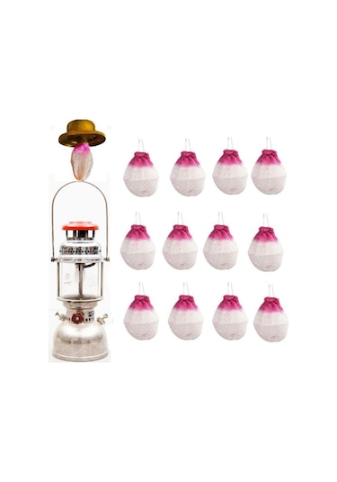 Lüks Gömleği - Kartuşlu Lamba Fitili - 12 Adet Çok Renkli