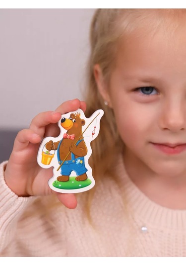 El Bascokids Eğitici Mıknatıslı Oyuncaklar + Hikaye Panosu Buzdolabına 176154312