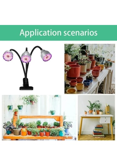 Usb Led Büyümek Işık 2835 Braketi Ile Tam Spektrum 5 V Kapalı Bitki Çiçek Fidesi Veg Çadır Su Geçirmez Phyto Lamba 2 Heads