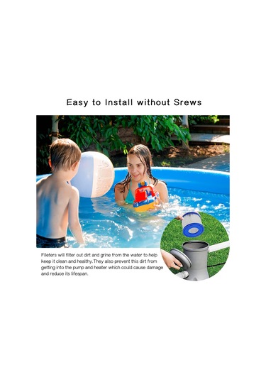 Bestway İçin Filtre Vı, Jakuzi Filtresi, Paris İçin Havuz Filtresi, 2 Filtre