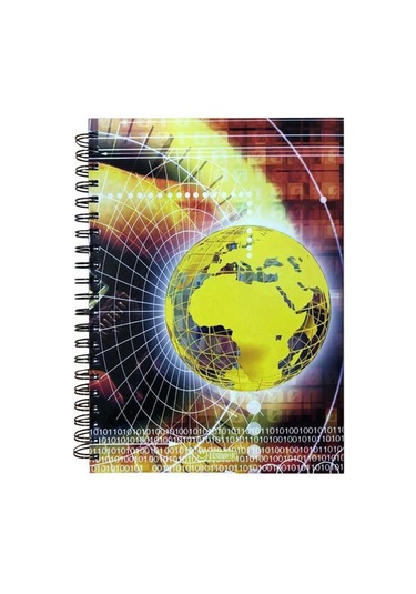 Özgün 20x28 Spiralli 4 Konulu Defter 160 Yp. Çizgili