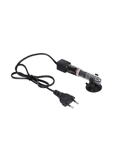 Hfambition 30-40 Cm Küçük Akvaryumlar İçin 25w Su Isıtıcı - Deniz Ve Tatlı Su Uyumlu, Sıcaklık Ayarlanabilir Abd Standartı