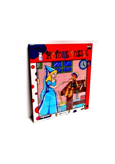Güçlü Eğitici Resimli Puzzle Pinokyo 37 Parça