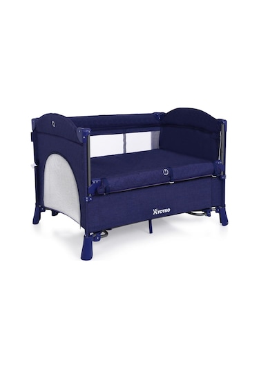 Yoyko Exclusive Comfort 8 in 1 Oyun Parkı Park Yatak 70 x 110 CM Lacivert