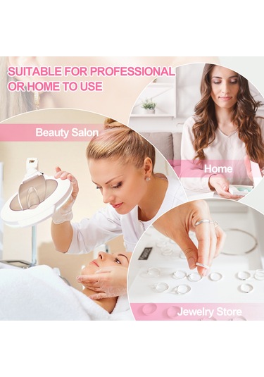 Qingmipy Profesyonel Kulak Delme Seti Mor - Güvenli Ve Kolay Kullanım, 1 Kulak Delme Aleti + Ayna Kutusu + İşaret Kalemi + 138 Adet Pırlanta Ve Silikon Tıkamaçlar